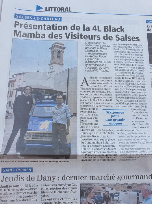 Article sur la Black Mamba